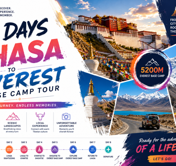 8 days Lhasa EBC tour